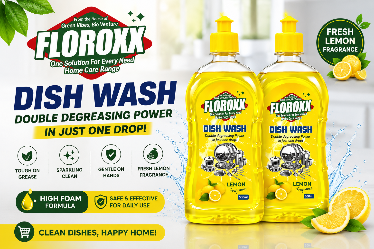 Floroxx home care product poster 1