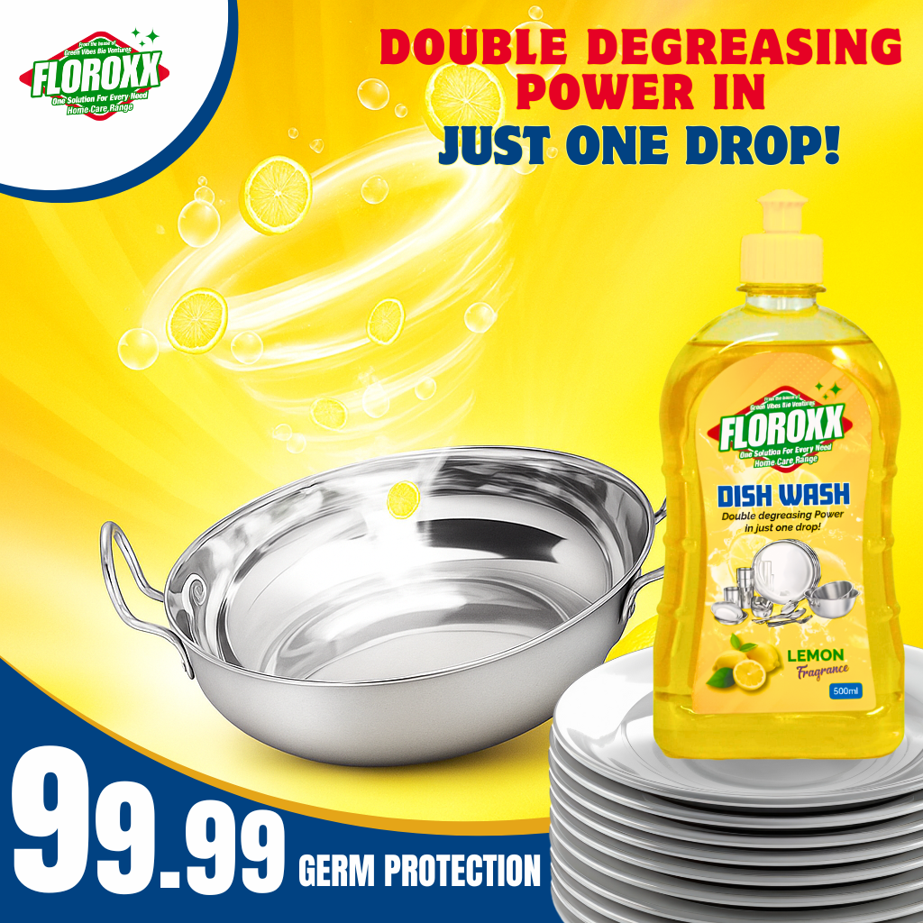 Dish wash 500ml - Lemon (Pack Of 2) - Image 2