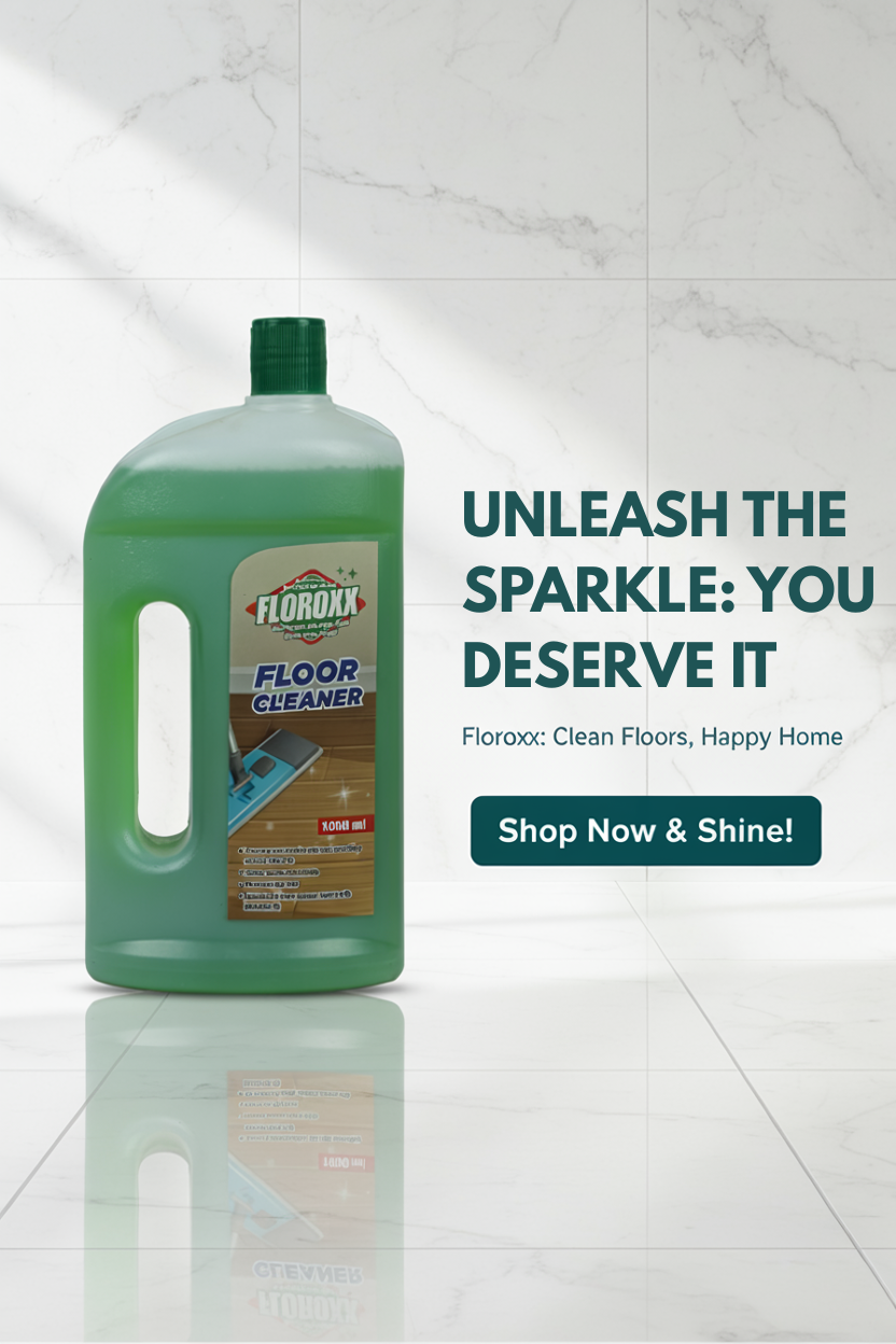 FLOROXX FLOOR CLEANER – 500 ml - Green - Organic, Citrus - Image 3