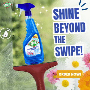 Floroxx Crystal Shine – Glass & Household Cleaner